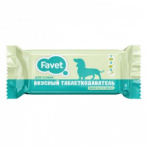 Favet Вкусный таблеткодаватель для собак (14 шт.), шоу-бокс