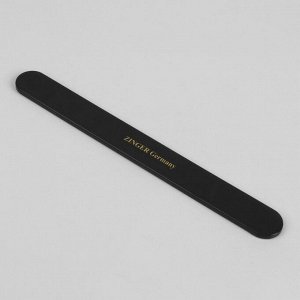 Пилка лазерная для ногтей, 18 см, цвет чёрный/серебристый, FE-01