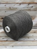 Пряжа для вязания 100 гр, Canapa 100% конопля 440м/100гр Steel (стальной)