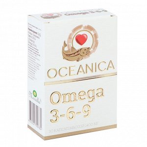 Пищевая добавка «Океаника Омега 3-6-9», 30 капсул по 1400 мг