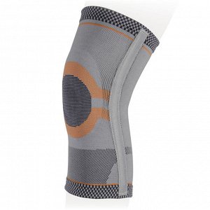 СИМА-ЛЕНД Бандаж эластичный на коленный сустав Ttoman KS-E03, цвет серый, размер XL