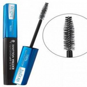 Тушь для ресниц IsaDora Build-Up Mascara Extra Volume 100%, водостойкая, тон 23