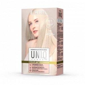Estel Краска для волос тон 10/1 светлый блондин пепельный без аммиака ESTEL Uniq Sense 125мл