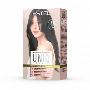 Estel Краска для волос тон 3/17 тёмный шатен пепельно-коричневый без аммиака ESTEL Uniq Sense 125мл