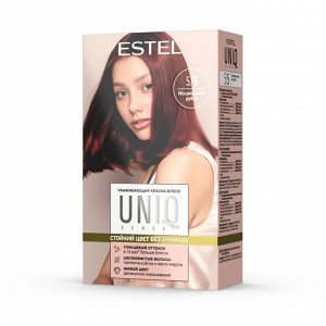 Estel Краска для волос тон 5/5 светлый шатен красный без аммиака ESTEL Uniq Sense 125мл