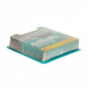 Сменные кассеты Gillette Mach3, 3 лезвия, 6 шт