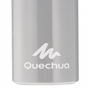 Алюминиевая походная фляга 100 с закручивающейся крышкой, 0,75 л QUECHUA