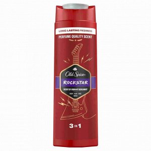 OLD SPICE Гель для душа + шампунь Rockstar 400мл