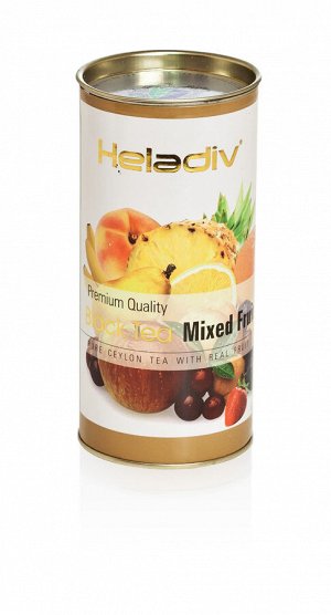 Чай черный листовой HELADIV HD Round P.T. MIXED FRUIT [100 гр., Шри-Ланка]