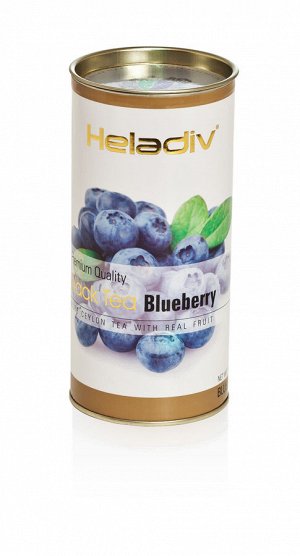 Чай черный листовой HELADIV HD Round P.T. BLUEBERRY [100 гр., Шри-Ланка]