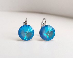 Серьги с кристаллами Swarovski