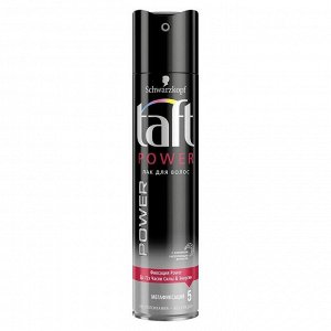 Taft Лак для волос Power Укрепляющая формула с кофеином мегафиксация 75 мл
