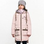 90356_BOG вар.2 Пальто для девочки 140-72-63, Розовый