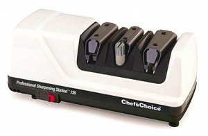 "Chef`s Choise" Точилка для ножей электрическая, цв.белый CC130W