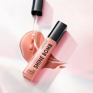 Помада д/губ Catric жидкая глянцевая Shine Bomb Lip Lacquer 010