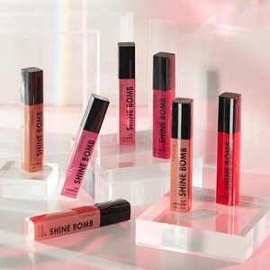 Помада д/губ Catric жидкая глянцевая Shine Bomb Lip Lacquer 010