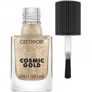Покрытие д/ногтей Catrice Топовое Cosmic Gold Effect Top Coat 030
