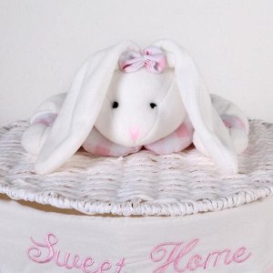 Корзина универсальная плетёная с крышкой Доляна Sweet Home, 34,5?34,5?43,5 см