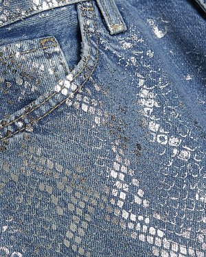Джинсы Petite Blue Relaxed Straight Snake