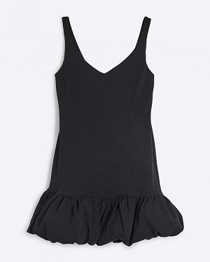 Мини-платье Petite Black с подолом-пузырьком