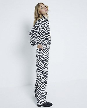 Свободные прямые джинсы Black Zebra