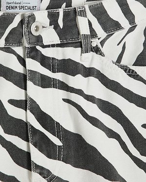 Свободные прямые джинсы Black Zebra