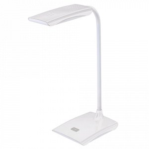 Настольная лампа-светильник SONNEN TL-LED-004-7W-12, подставка, LED, 7 Вт, белый, 235541