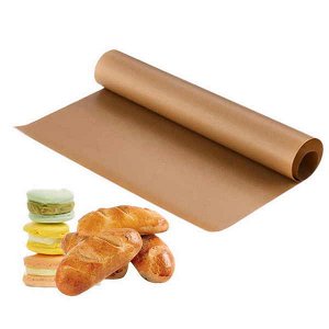 Бумага для выпечки силиконизированная коричневая 380мм/50метров (Г-04250)