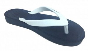 Пляжная обувь Дюна, артикул 741/01 M, цвет синий, белый, материал ЭВА