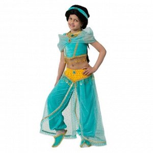 Карнавальный костюм «Жасмин», бархат, размер 30, рост 116 см
