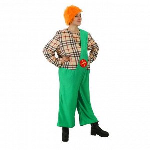 Карнавальный костюм "Карлсон", комбинезон с набивным туловищем, парик, р. 48-50, рост 175 см