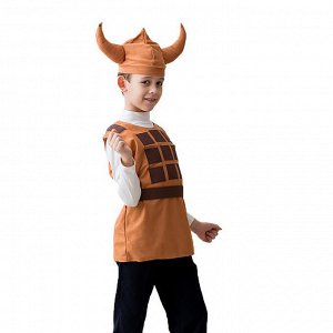Карнавальный костюм "Викинг", 5-7 лет, рост 122-134 см