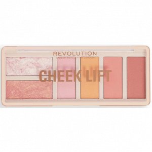 Палетка д/макияжа лица Makeap Revolution Румяна и Хайлайтеры Chek Lift Face Palette Pink Energy