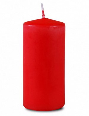Свеча пеньковая красная 11см 079318