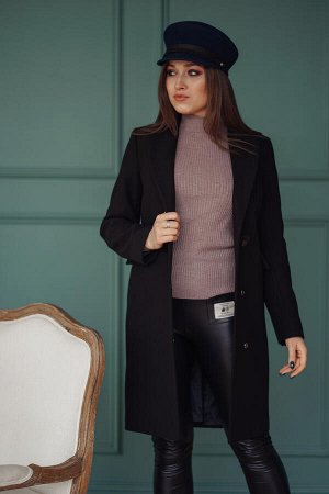 Пальто женское демисезонное 20700  (черный)
