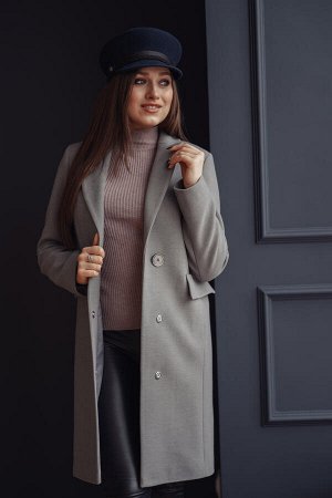 Пальто 20700  (серый)