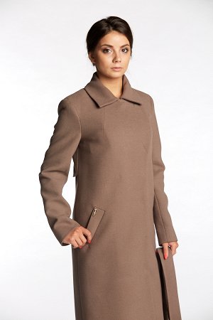 Пальто женское демисезонное 20115  (кофе)