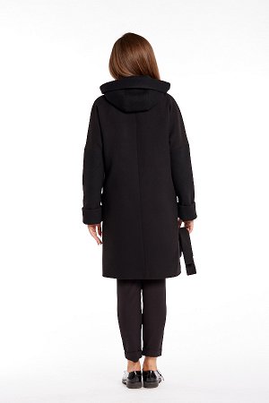 Пальто женское демисезонное 20507  (черный)