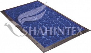 SHAHINTEX MX 10 Коврик влаговпитывающий 45х75см синий