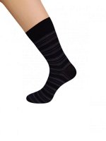 Мужские носки В-37, Сартекс, Черный с темно-серым цвет