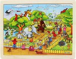 Пазлы Зоопарк ( 40 элементов)