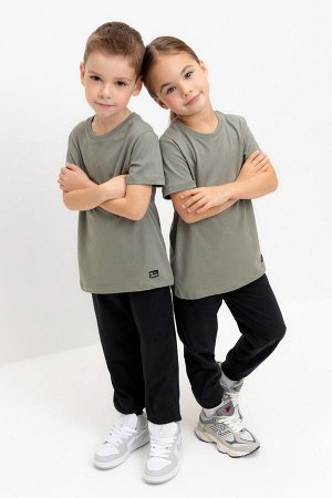 Брюки(Весна-Лето)+boys (черный)