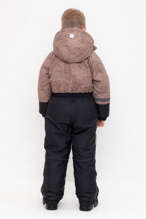 Комбинезон(Осень-Зима)+boys (холодный какао, динозавры)
