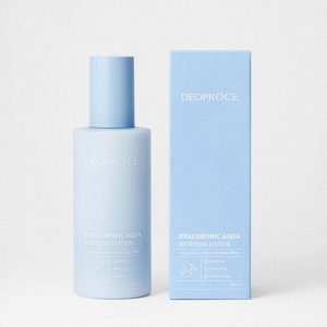 DEOPROCEУспокаивающий лосьон с гиалуроновой кислотой Hyaluronic Aqua Soothing Lotion