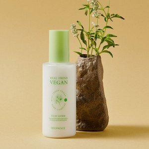 DEOPROCE Увлажняющий лосьон REAL FRESH VEGAN RELIEF LOTION (RENEWAL)