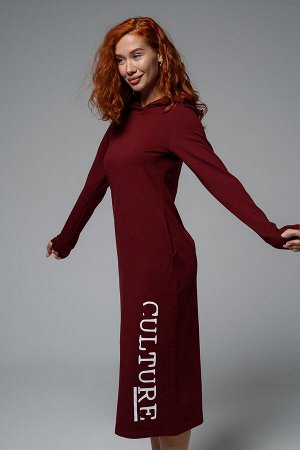 8520 Платье с капюшоном