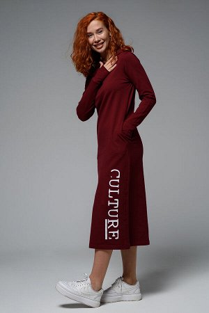 8520 Платье с капюшоном