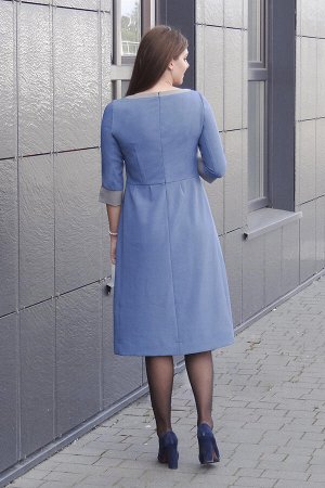 Платье Платье JeRusi 1996 голубой 
Состав ткани: ПЭ-96%; Спандекс-4%; 
Рост: 164 см.

На последних модных показах установилась закономерность: если платье красивое, то его непременно украшает вышивка