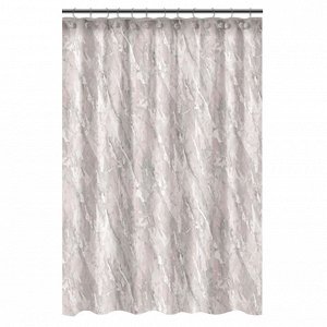 VETTA Шторка для ванной, ПЕВА, 80 г/м2, 180x180см, Мрамор, 612
