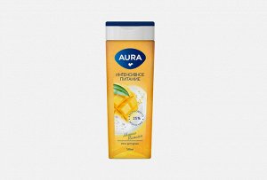 Гель для душа Aura Манго и Папайя флакон/флиптоп 390 мл.